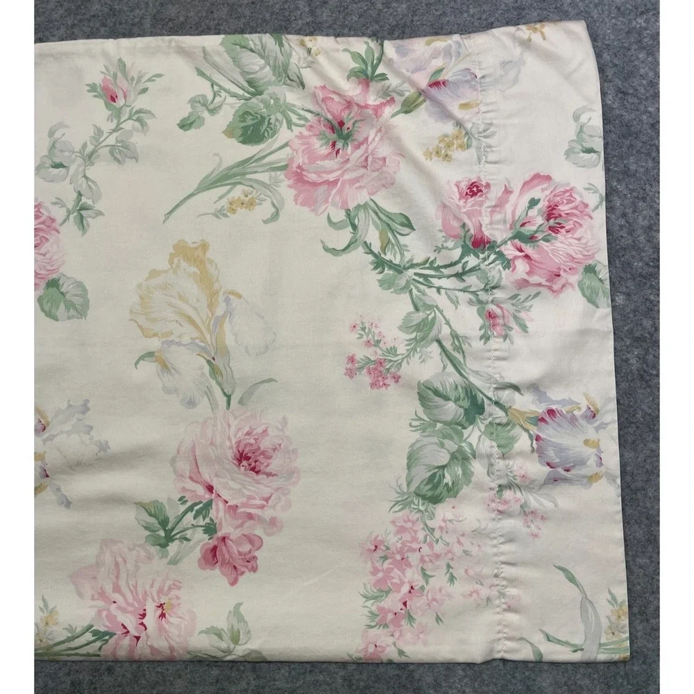 Vintage Ralph Lauren Therese Standard Pillowcase Floral